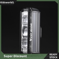[kidsworld1.sg] USB Rechargeable Bike Headlight 1750 Lumens 4000mAh Bike Lights for Night Riding