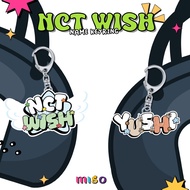 GANTUNGAN NCT WISH Name Keychain NCT WISH member Character Keyring NCT WISH Keyring fanmade/ NCT WIS