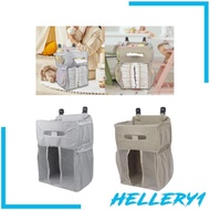 [Hellery1] Bedside Diaper Organizer Bag Diaper Holder Bed Hanging Organizer Hanging Diaper for Crib Baby Bedroom Newborn Wall