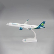 Nhựa lắp ráp máy bay mô hình 1:200 cho a321neo A321 Aer lingus của Ireland hãng hàng không máy bay m