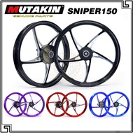 MUTAKIN X5 Pro CNC Mags For YAMAHA Sniper 150 Sniper 155 Front Disc and Rear Disc 1.6x1.6x17