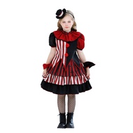 Children's Costume Clown Costume Circus Party Funny Dress Up Dress