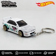 GANTUNGAN HOT WHEELS KEYCHAIN Subaru WRX Sti 22B - REGULAR TREASURE HUNT - RTH - KEYRING - KEYCHAIN 