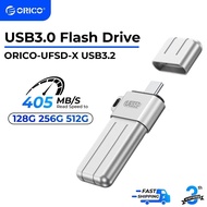 ORICO USB Flash Drive 128GB 256GB 512GB USB 3.2 Thumbdrive External Storage Pendrive for Laptop PC（O
