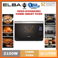 ELBA ESGO-N3088D(BK) / ESGO-N3088DBK Combi Smart Oven I 30L I 2100W I 8 Preset Program