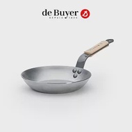 法國【de Buyer】畢耶鍋具『原礦木柄蜂蠟系列』法式傳統單柄平底鍋20cm