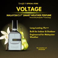 EMAJIE VOLTAGE Perfume for Men 10ml 30ml Long Lasting Muslim Friendly