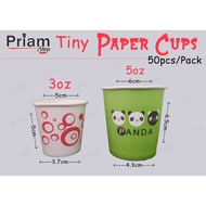 Paper Cup , Sampler Cup 3oz (100pcs) / 5oz (50pcs)