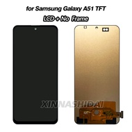 TFT Quality LCD For Samsung Galaxy A51 4G A515 LCD Display Touch Screen Digitizer Assembly Parts for