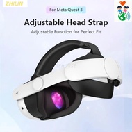 For Meta Quest 3/Quest 3S VR Adjustable Head Strap Comfortable to Wear Headset Elite Strap for Oculu