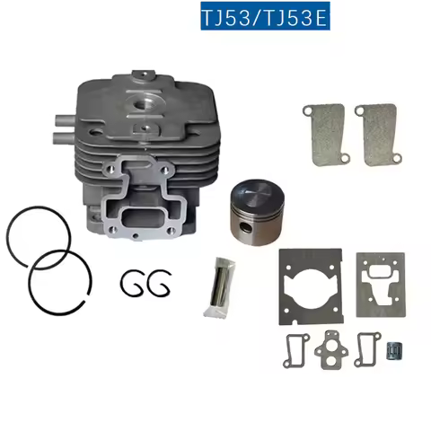 44MM TJ53E Cylinder Piston Assy Fit For Kawasaki TJ53 TJ53E KBL53A KBH53 Brush Cutter Trimmer Ring P