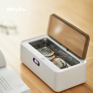 Olayks Ultrasonic Cleaning Machine 45000Hz High Vibration Glasses Cleaner Contact Lens Jewelry Watch