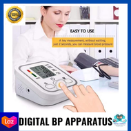 BP APPARATUS DIGITAL BLOOD PRESSURE MONITORING ORIGINAL ELECTRONIC ARM BLOOD PRESSURE MONITOR DIGITAL WRIST ARM TYLE AUTHENTIC BATTERY AAA OR POWER  HIGH PRECISION SPYHGMOMANOMETER LARGE LCD DISPLAY MEASURE BLOOD PRESSURE AND HEART RATE PULSE TRIPLEJ
