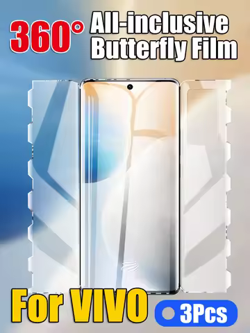 IQOO10Pro 9Pro X80Pro Screen Protector For VIVO X70Pro+ X60Pro Butterfly Hydrogel Film IQOO 8Pro 7 X