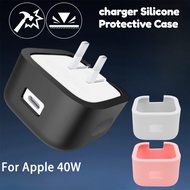 For Apple charger 40W Anti-Drop Soft Silicone Shell for Apple 40W USB-C Charging Head Non-Slip Cover