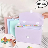 UMISTYDREAM9IQ0 A4 File Folder, 12-Layer Multi-layer Expanding Test Paper Storage Bag, Large Capacit