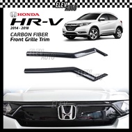 Honda HR-V HRV 2014 - 2018 CARBON FIBER Front Grille Lining Trim Accessories Bodykit 2015 2016 2017