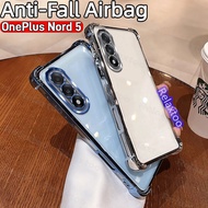 Transparent Casing For OnePlus Nord 5 Nord5 OnePlusNord5 1+Nord5 5G 4G Clear Plating Soft Shockproof