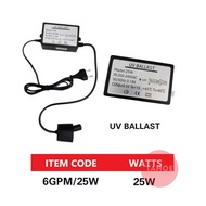 Water filter UV ballast 16W 25W 30W 55W for Water UV disinfection