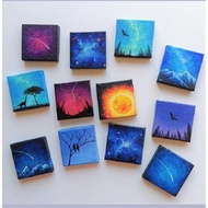 Small canvas size 10x10-20x20
