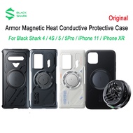 Original Black Shark Armor Magnetic Thermal Heat Conductive Protective Case For iPhone XR / 11 / Black Shark 5 / 5Pro / 4 /4S Phone