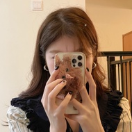 Awan Wan Daily Basic Style Silver Hoop Earrings Cool Style Sweet Cool 925 Silver Needle Earrings Fas