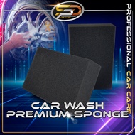 Car Wash Tyre Pad Sponge Foam MULTI PURPOSE Sponge Tyre Shine Applicator Pad Sponge Cuci Kereta Span Tayar Polish