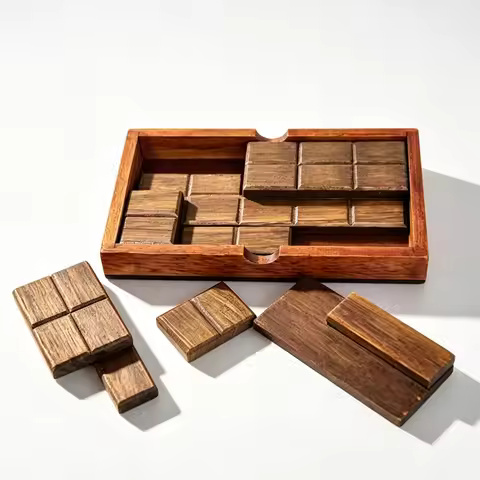 Creative Idea Chocolate Box Puzzle Brain Teaser Puzzles for Adults Kids Very Difficult IQ Logic Chal