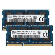 Hynix DDR3L RAM 16GB (2x8GB) 1600MHz Laptop Memory 2Rx8 PC3L-12800S SODIMM 204Pin 1.35V Notebook Memory
