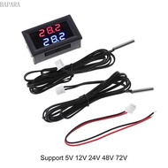 Bapara LED Display Temperature Tester Electronic Temperature Measuring Meter Auto Temperature Gauges