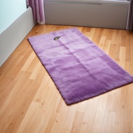 Plain Rasfur Fur Prayer Rug 115x65x3.5cm / premium prayer mat / Kaaba motif / non-slip LP