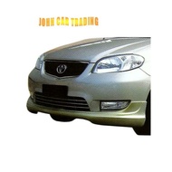 Ready Stock Toyota Vios 2003 2004 Toms Pu Front Skirt Bodykit Vios NCP42 Skirt Depan Front Lip Pu Ma