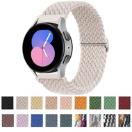 20mm/22mm woven nylon strap compatible for Samsung Galaxy Watch 4/5/6/5 pro/6 Classic/ear s3/active 