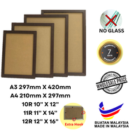 Party 2 Photo Frame A3-12R Brown Color Fiber Frame For Picture Frame Poster Wall Hanging Frame Home