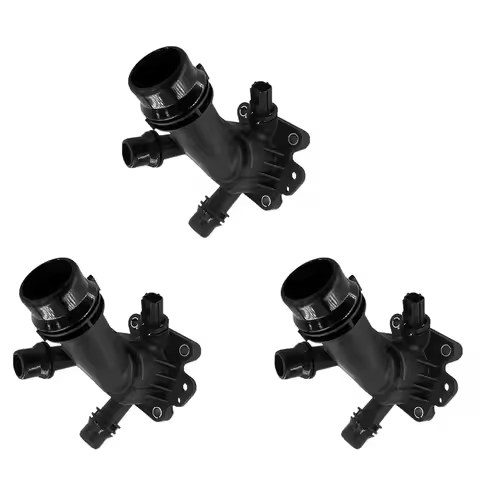 3X Cooling Systemthermostat Coolant Housing 31293556 For VOLVO S60 XC70 XC60 V70