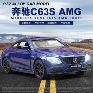 1/32 Scale Benz C63S Diecast Alloy Pull Back Car Collectable Toy for Children