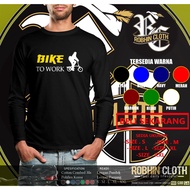 T-shirt Bike to Work Folding Bike Folding Bike Long Sleeve Sport Shirt