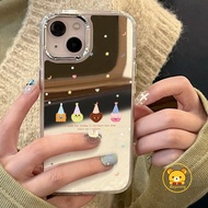 ins Style Polka Dot Donuts Mirror Phone Case For Realme C75X C75 14X 14 9 Pro Plus C63 C61 Note 60 N