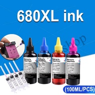HP 680 ink HP 680XL ink HP680XL refillable ink compatible for HP 35/2676/1115/1118/2138/2675/3776/4535/4538/5275/5278