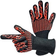 Heat Resistant Gloves - 932°F Extreme Heat Resistant Oven Mitts| EN407, EN420 Certified Grill Gloves