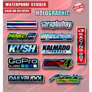 Hologram Stickers (Set C) | JRP Stickaz, Holographic Stickers