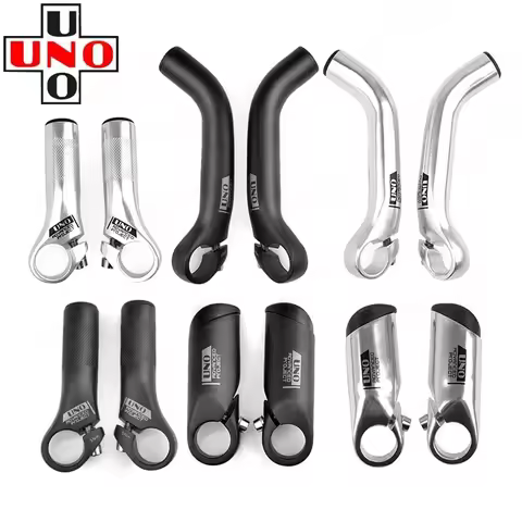UNO Ultralight Aluminum Alloy Mountain Bike Bar End, Small Auxiliary Handlebar & Handlebar Extension