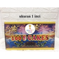 Petasan Luncur 100 shots II Kembang Api Luncur 100 shots 1 inci