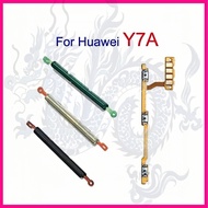 Power Volume Button For Huawei Y7A Power Volume Button Side Key Switch Flex Cable Cellphone Part