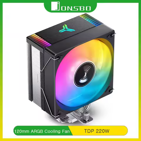 JONSBO CR-1400 EVO 4 Heat Pipe ARGB PWM TDP 180W CPU Air Cooler for LGA1700 1200 115X AM4 AM5