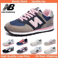 New Balance Men/Women shoes Korean Kasut Sukan Couple shoes Sneakers Student Flat Sport Shoes Kaust Sport Wanita