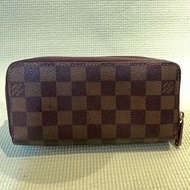 LV長夾  Louis Vuitton Damier Ebene Zippy Wallet