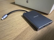 Wins/macbook 分屏器Type-C 轉雙hdmi輸出 Type-C 擴展器 雙HDMI 多屏同顯異顯