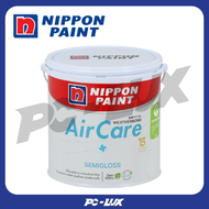 NIPPON PAINT สีน้ำภายใน รุ่น AirCare ชนิดกึ่งเงา