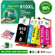 4pk 910XL Cartridges for HP OfficeJet Pro 8010 8020 8022 8025 8028 8030 8035